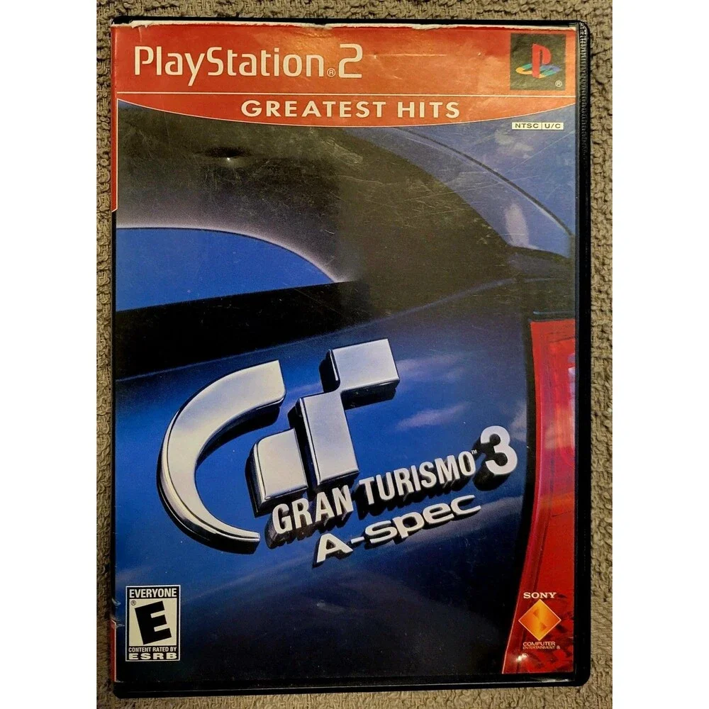 Gran Turismo 3 A-spec Greatest Hits Video Game (Sony PlayStation 2 PS2,FAST SHIP